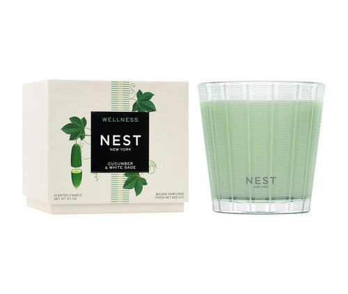 Velon de Tres Mechas - Cucumber & White Sage