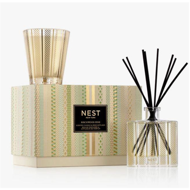 Set de Vela y Difusor - Birchwood Pine