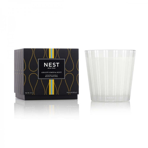 Velón de Tres Mechas - Amalfi Lemon & Mint