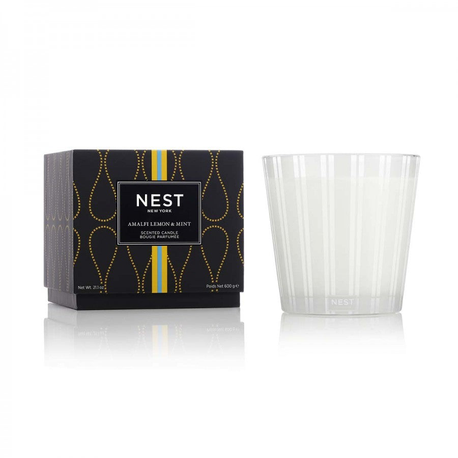 Velón de Tres Mechas - Amalfi Lemon & Mint