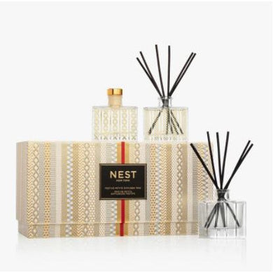 Difusores Petite - Set de 3 - Holiday, Birchwood Pine, Blue Cypress & Snow