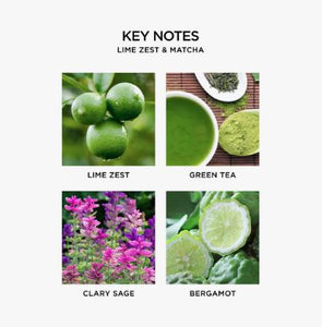 Velón Clásico - Lime Zest & Matcha